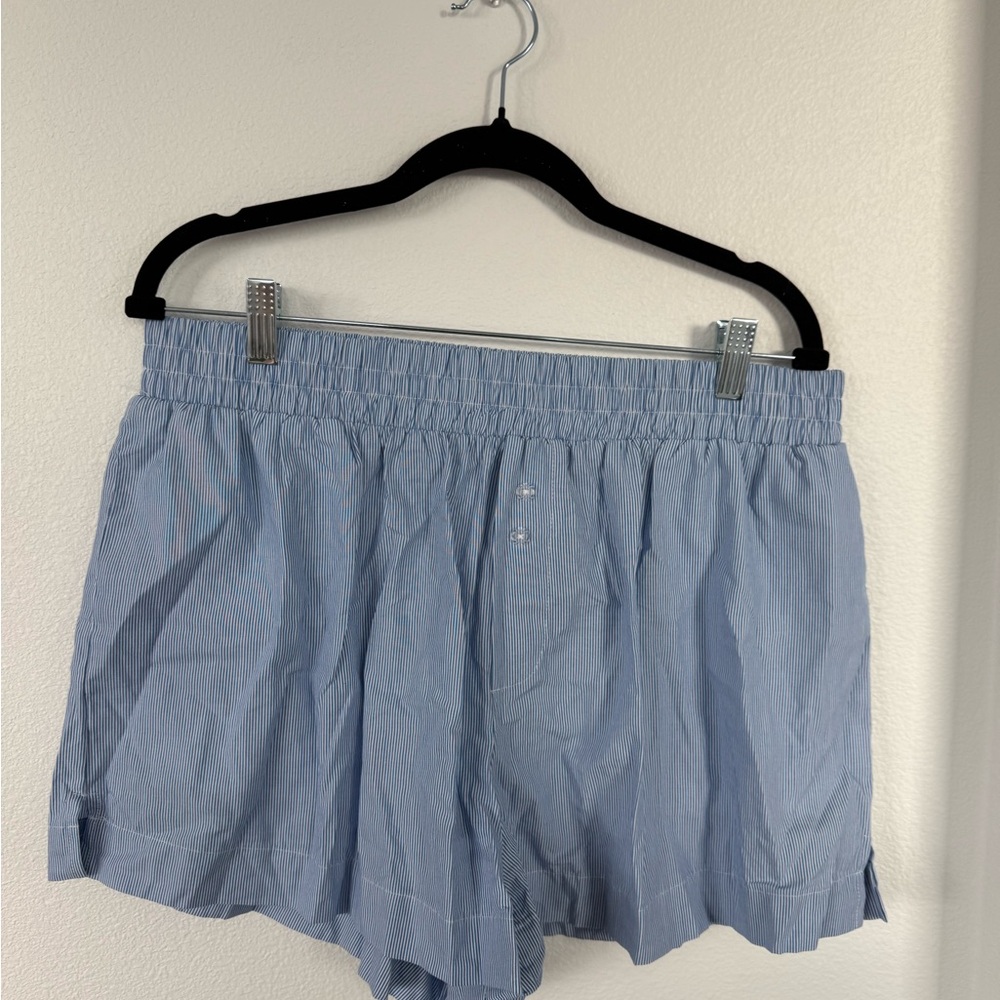 Cotton On Blue Striped Shorts